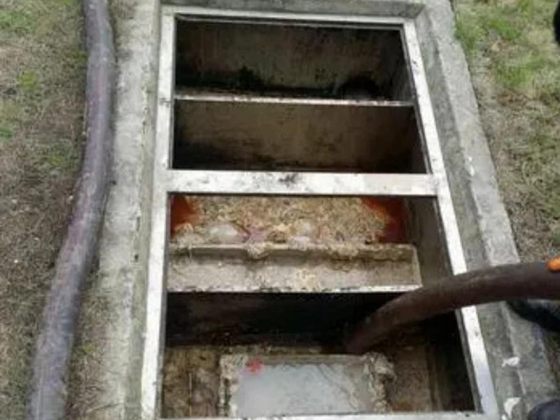 兰洋镇隔油池清理