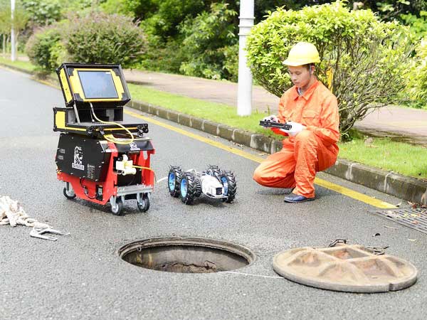 兰洋镇管道机器人检测